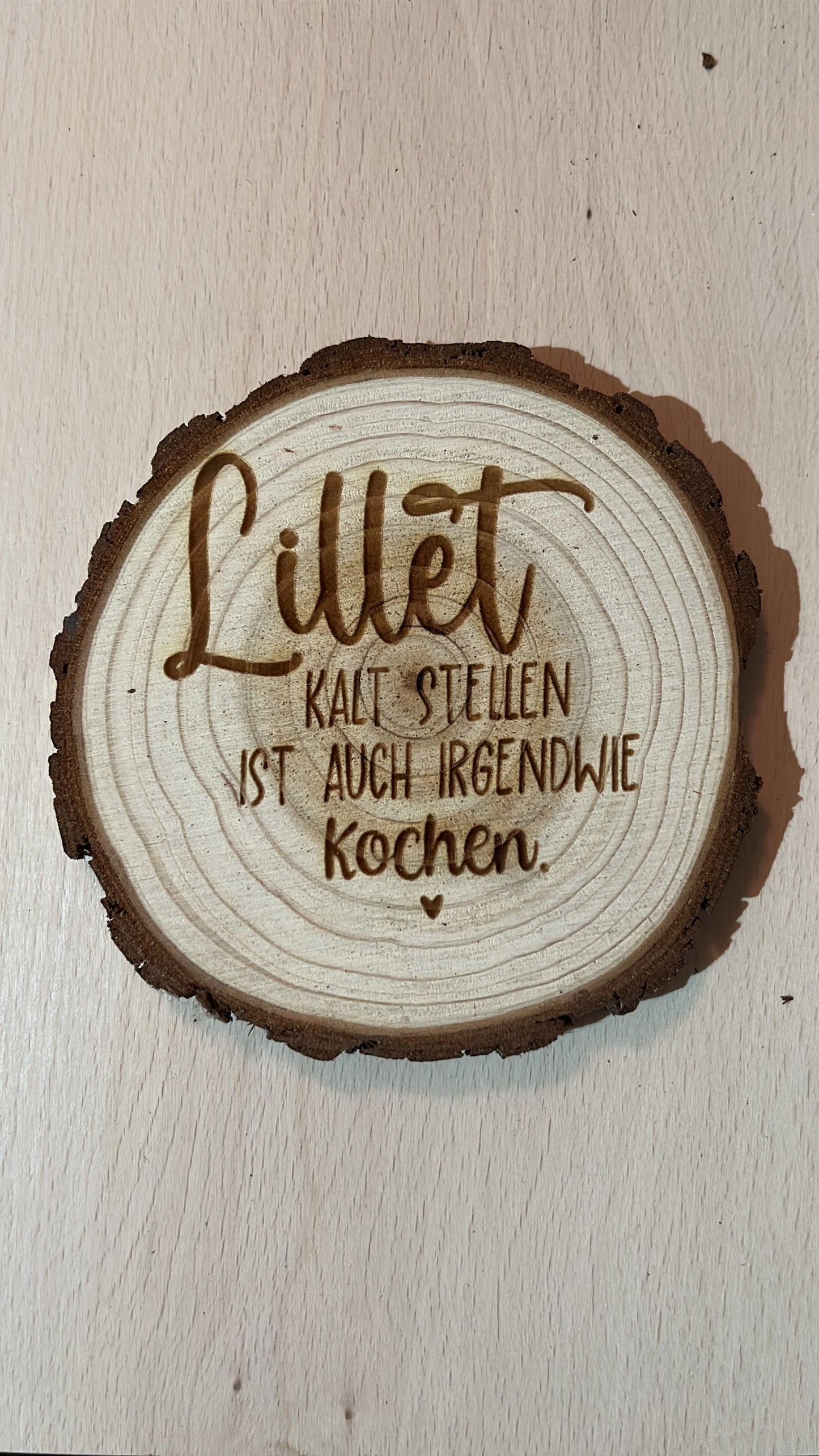 Holz Untersetzer