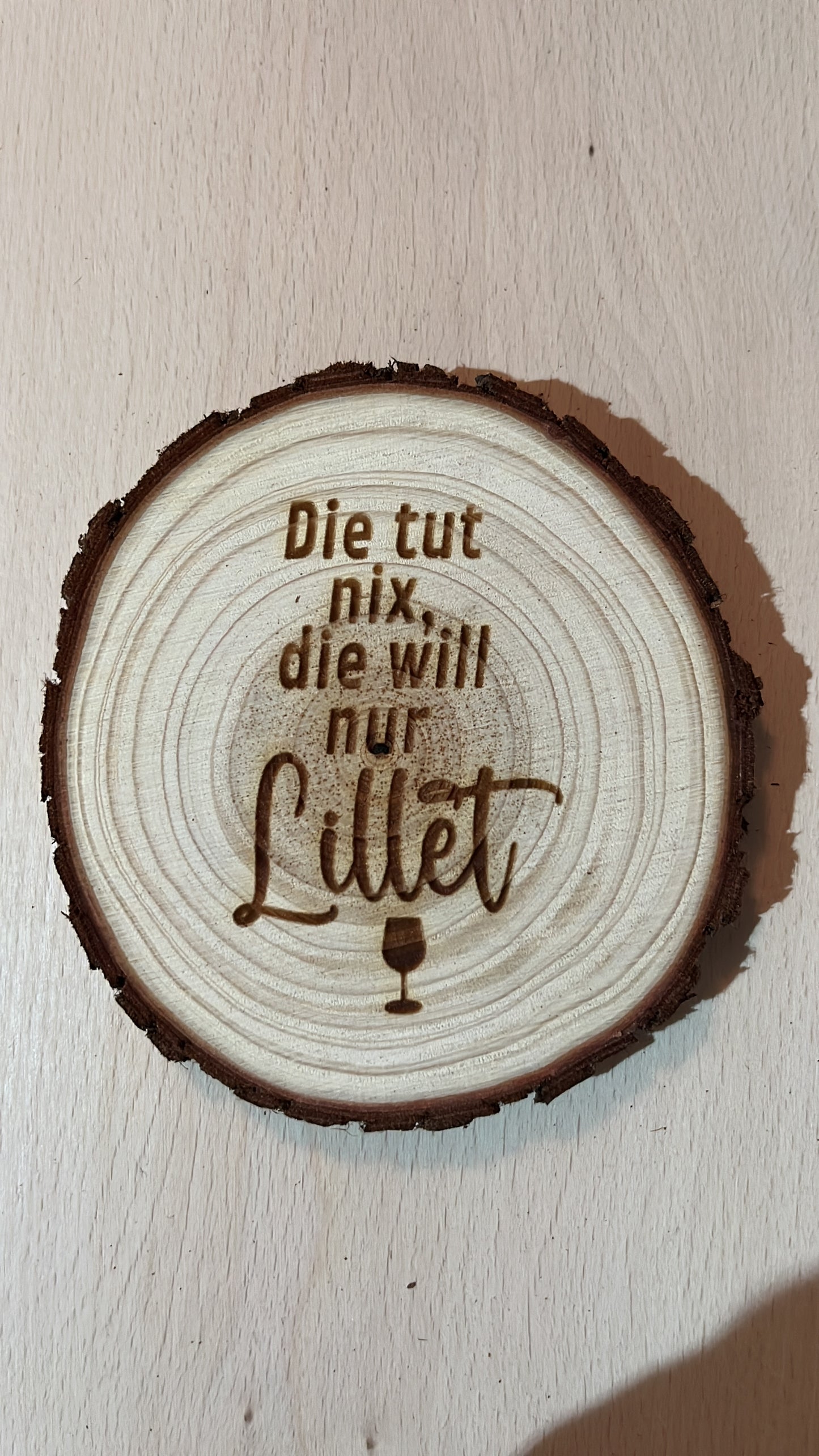 Holz Untersetzer