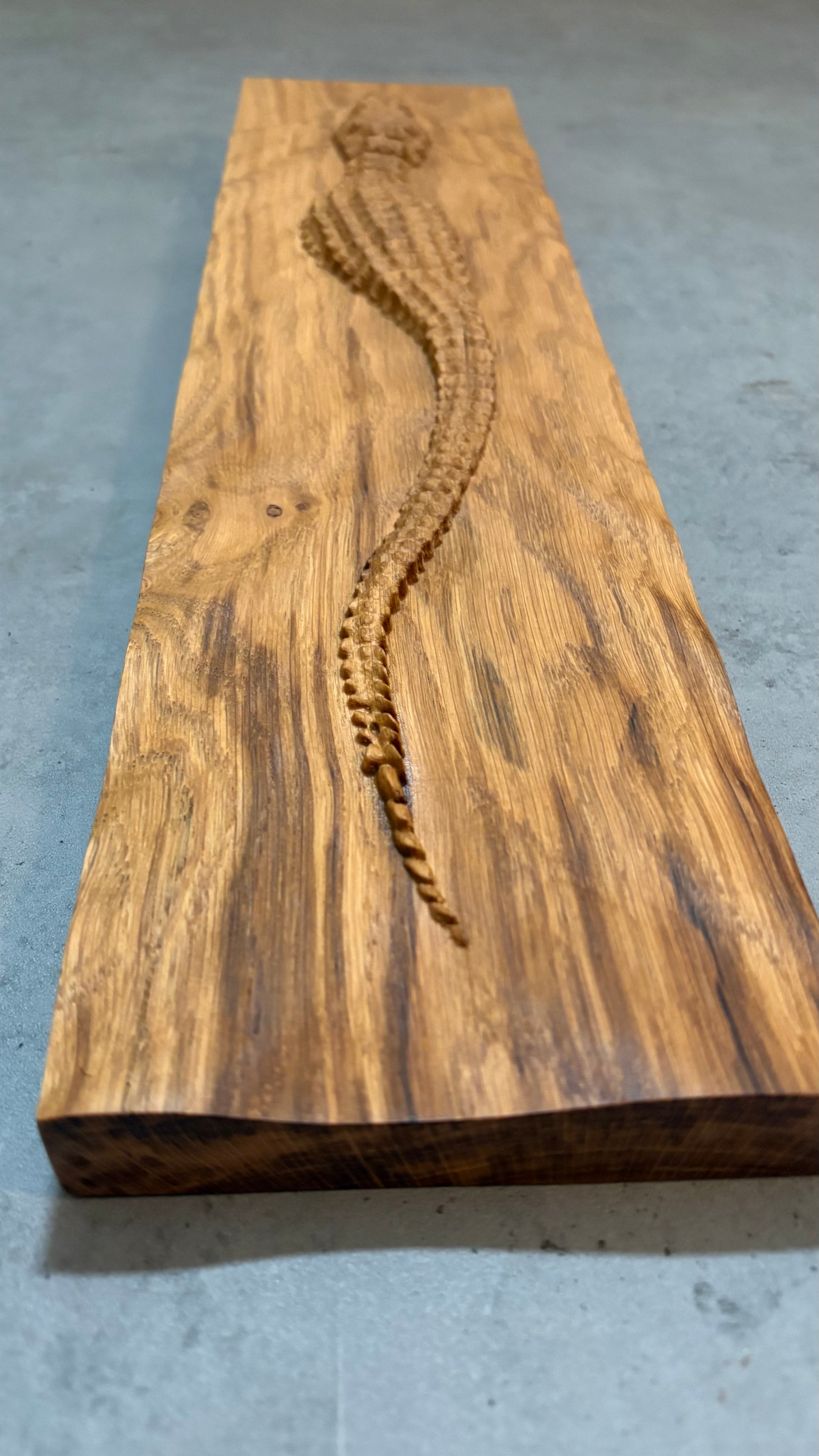 Krokodil Holz Wandbild - Simon CNC Factory