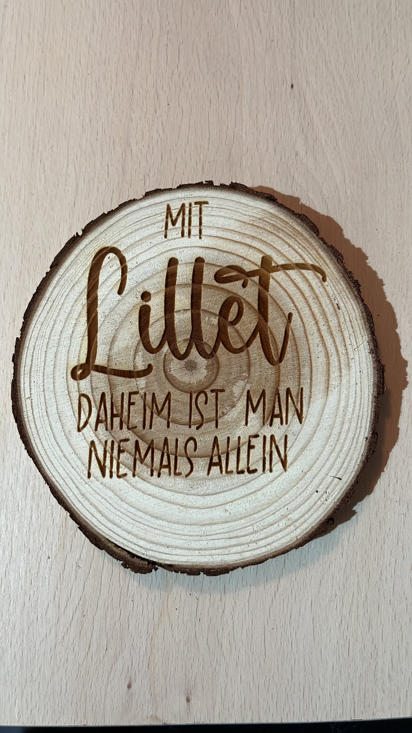 Holz Untersetzer
